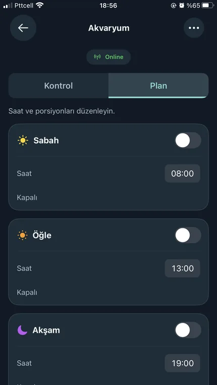 Planını kaydet