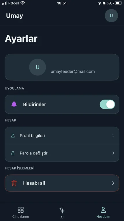 Hesabım